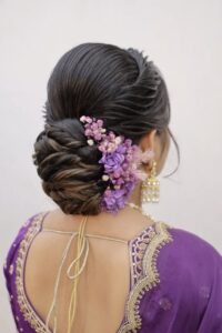Hair Style for Wedding Function